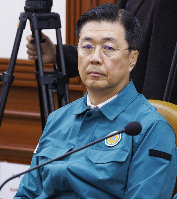 홍장원 국가정보원 전 1차장이 현직 시절이던 2024년 3월 14일 오전 서울 종로구 정부서울청사에서 열린 국가테러대책위원회에 참석해 회의 시작을 기다리고 있다. 2024.3.14 [사진=연합뉴스]