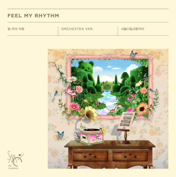 레드벨벳의 'Feel My Rhythm' 오케스트라 버전 음원 및 영상 관련 이미지. [사진=서울시립교향악단]