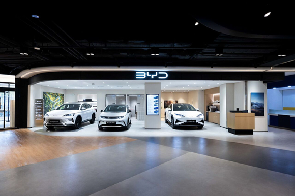 BYD Auto 스타필드마켓 월계 전시장 전경. [사진=BYD 코리아]