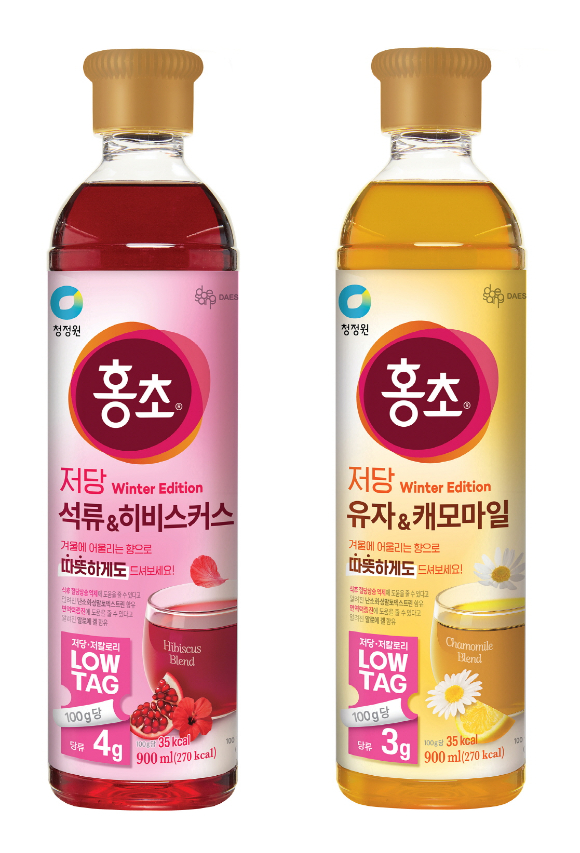 홍초 윈터 에디션 2종. [사진=대상]