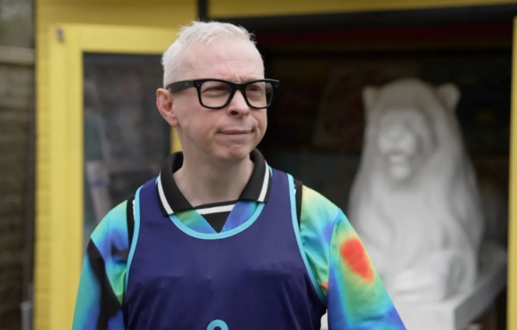 레이놀즈를 다가오는 마라톤에 대비해 연습을 하고 있다. [사진=BBC]