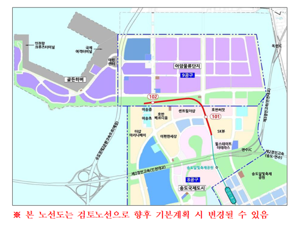 노선도 [사진=인천시]