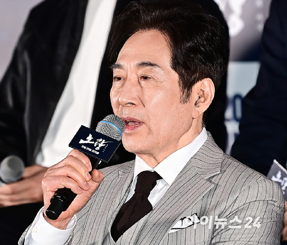 배우 백윤식 [사진=곽영래 기자]