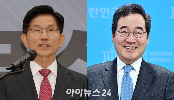 사진 왼쪽부터 김문수 국민의힘 대선 후보, 이낙연 새미래민주당 상임고문 [사진=아이뉴스24 DB]