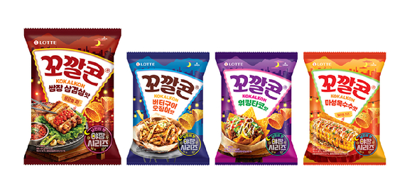 포테토칩 다이닝 시리즈 신제품 4종. [사진=농심]