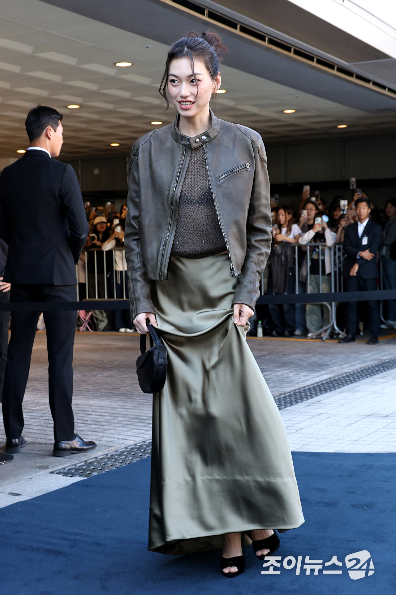 배우 김도연이 15일 오후 서울 종로구 석파정 서울미술관에서 진행된 패션 아이콘 랄프 로렌의 삶을 조명한 HBO 다큐멘터리 '베리 랄프' 스크리닝 이벤트에 참석하고 있다. [사진=문수지 기자]