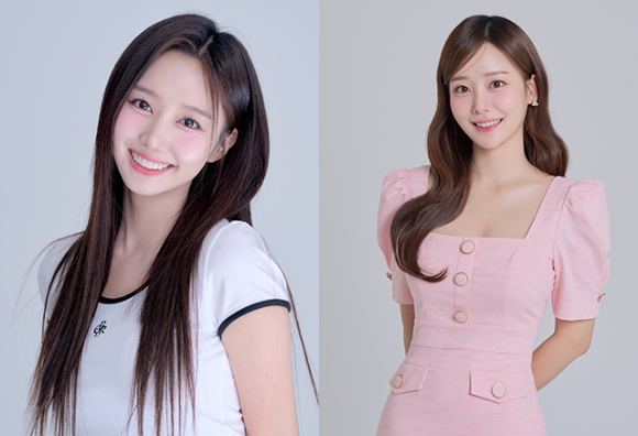 (좌측부터)윤수빈, 함예진 아나운서. [사진=드림에이지]
