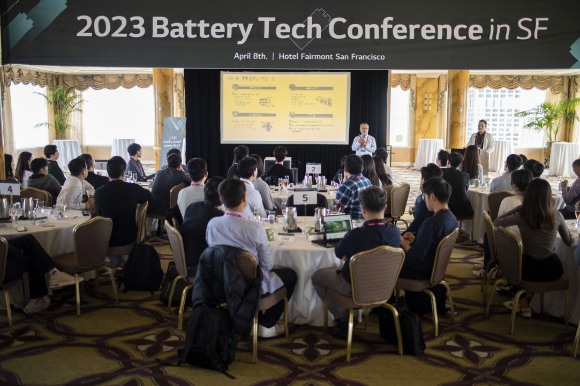 LG에너지솔루션이 8일(현지시간) 미국 샌프란시스코에서 글로벌 인재 채용 행사 BTC(Battery Tech Conference)를 개최했다. [사진=LG에너지솔루션]