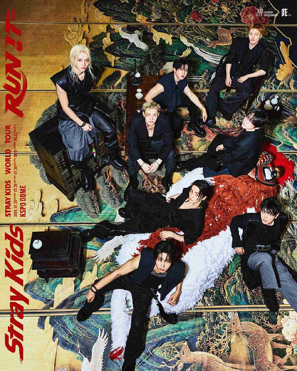스트레이 키즈 월드 투어 'RUN IT' 이미지 [사진=JYP엔터테인먼트]