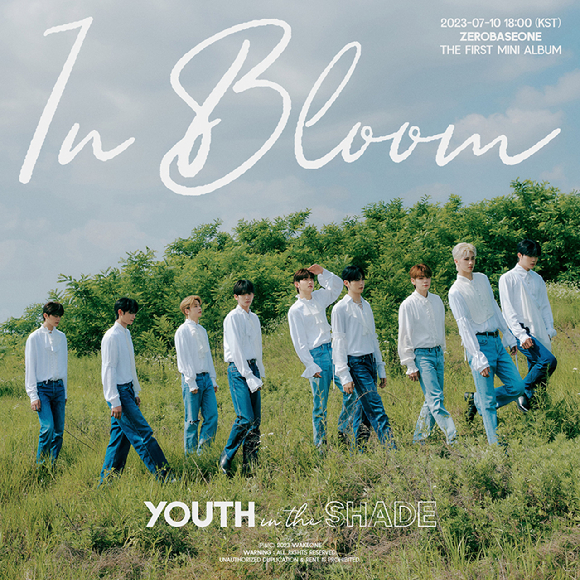 제로베이스원 타이틀곡 'In Bloom' 포스터. [사진=웨이크원 ]