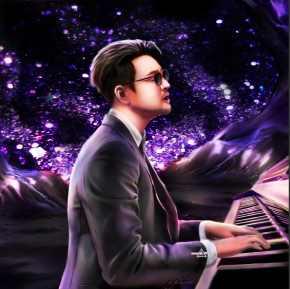 가수 김태우의 NFT(Non Fungible Token, 대체불가토큰). [사진=아이오케이]