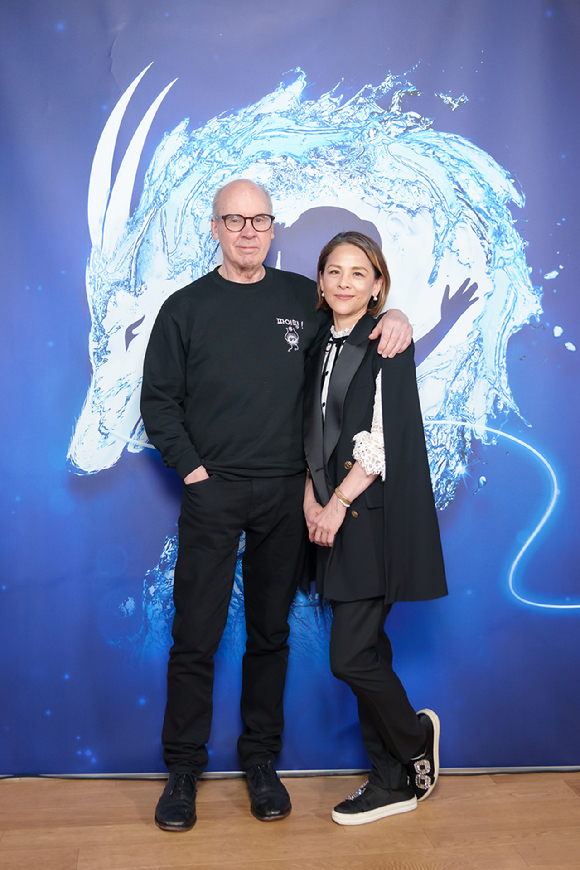 '센과 치히로의 행방불명' 미디어콜에 참석한 존 케어드 연출과 공동번안가 이마이 마오코 [사진=CJ ENM ]