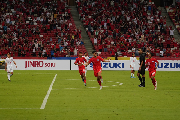 스즈키컵 축구대회 모습 [사진=하이트진로]