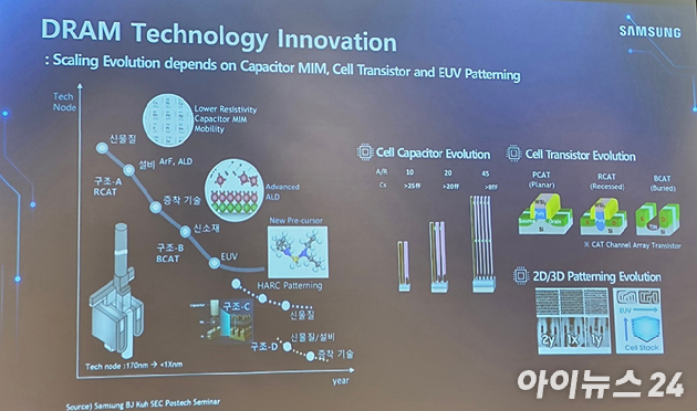 구봉진 삼성전자 마스터가 2일 서울 코엑스에서 열린 한국세라믹학회 기조강연에서 발표하고 있다. [사진=황세웅 기자]
