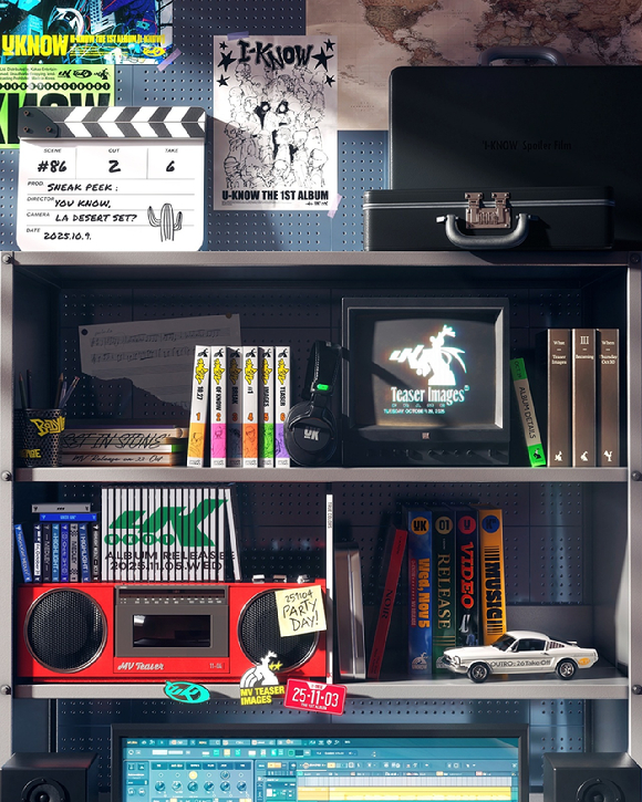 &apos;컴백&apos; 유노윤호, &apos;I-KNOW&apos; 스포일러 포스터 속 독보적 아이덴티티