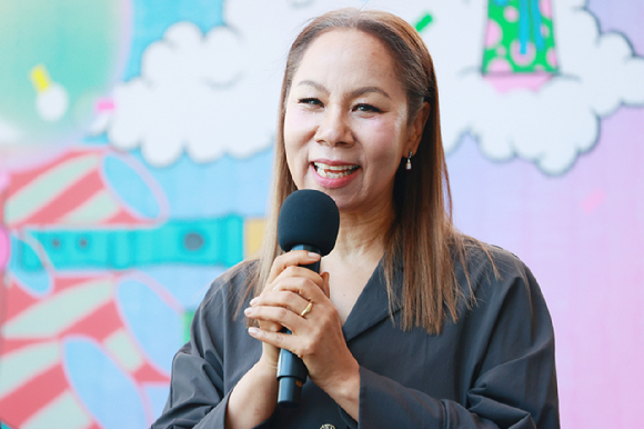 가수 인순이가 11일 오후 서울 중구 국립극장 해오름극장에서 열린 2025 국립극장 '여우락 페스티벌' 쇼케이스 및 기자간담회에서 인사말을 하고 있다. 2025.6.11 [사진=연합뉴스]