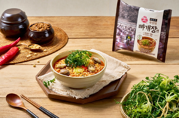 죽장연 빠개장면. [사진=오뚜기]