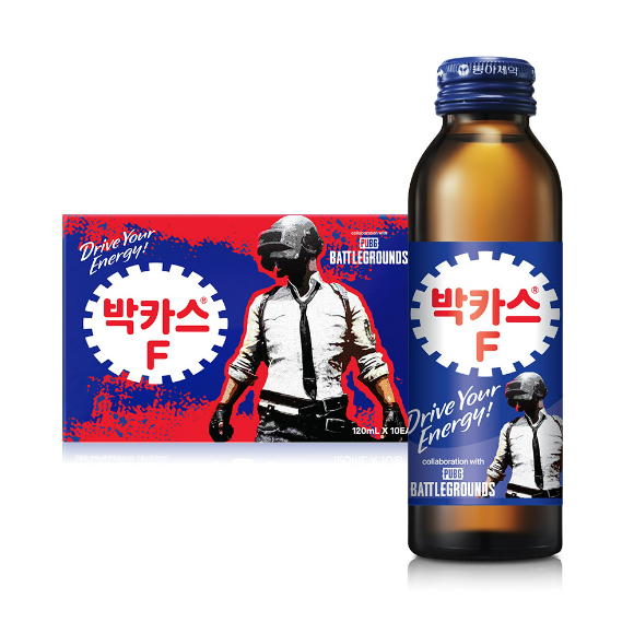 박카스F 배틀그라운드 스페셜 에디션. [사진=동아제약 제공]