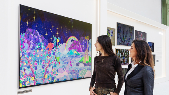 삼성전자, 아트 바젤 파리 전시존 [사진=삼성전자]