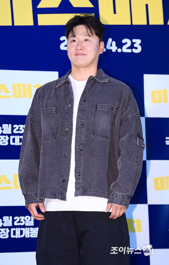 배우 오대환이 9일 오후 서울 롯데시네마 건대입구점에서 열린 영화 '미스매치'(감독 손태웅) 언론시사회에 참석하고 있다. [사진=정소희 기자]