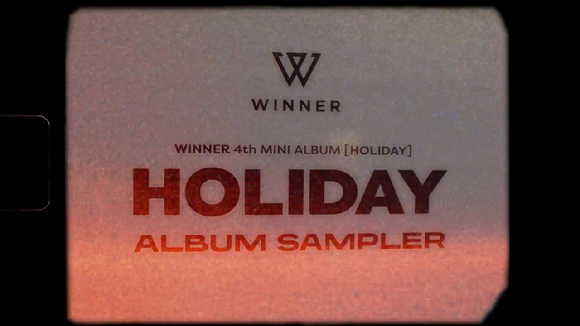 위너의 네 번째 미니 앨범 'HOLIDAY' 샘플러 영상이 공개돼 관심을 모으고 있다. [사진=위너 'HOLIDAY' 샘플러 영상 캡쳐]
