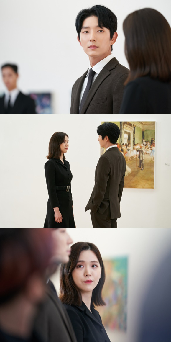 '어게인 마이 라이프' 이준기와 김지은의 온도차가 포착됐다. [사진=SBS]