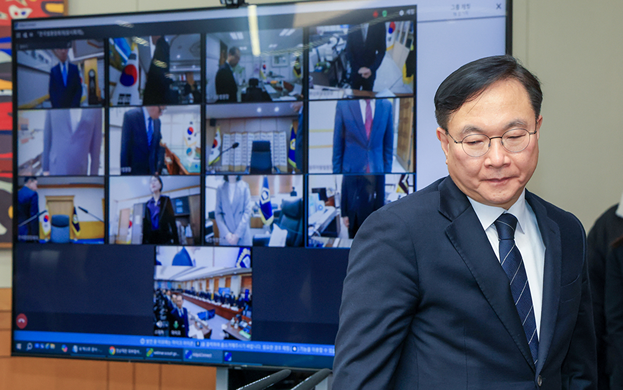 박영재 법원행정처장이 25일 서울 서초구 대법원에서 열린 전국법원장회의에 참석하고 있다. 2026.2.25 [공동취재] [사진=연합뉴스]