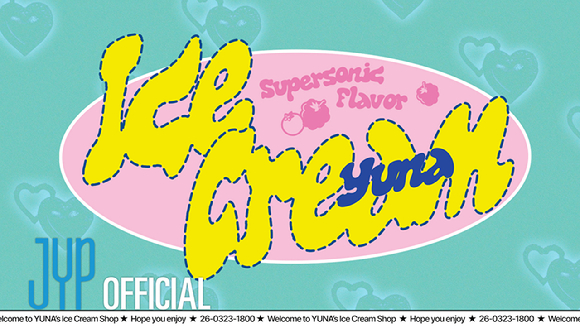ITZY 유나 솔로 앨범 'Ice Cream' 앨범 스포일러 영상 섬네일 [사진=JYP엔터테인먼트]
