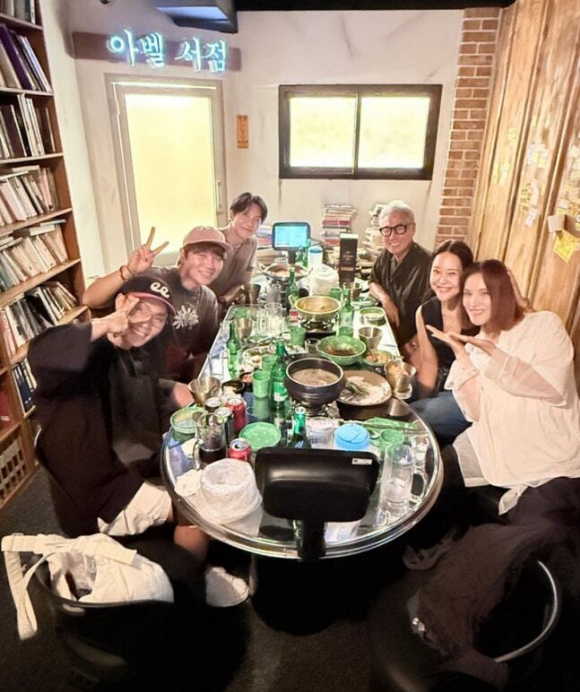 거미 백지영 윤종신 김범수 케이윌 이승기 [사진=백지영 SNS]