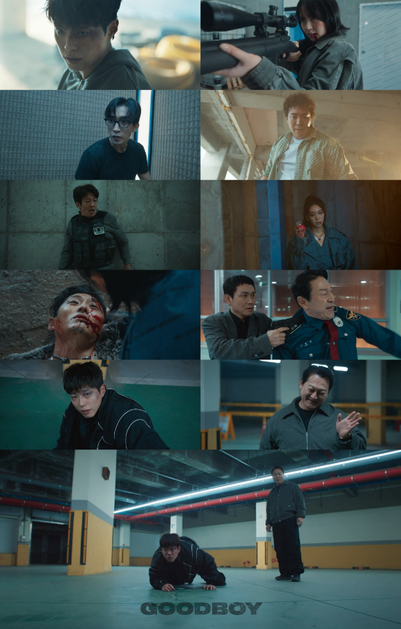 '굿보이' 14회 박보검이 실명을 암시하는 엔딩으로 충격을 안겼다. [사진=JTBC 방송화면 캡처]