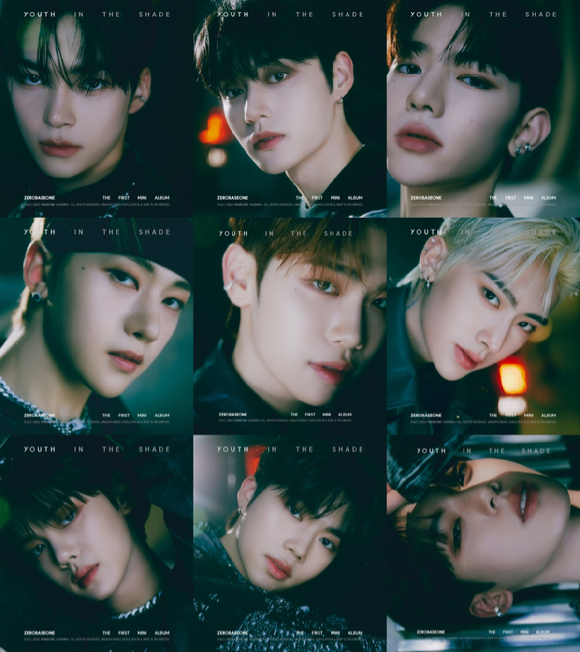 제로베이스원 데뷔 앨범 'YOUTH IN THE SHADE (유스 인 더 셰이드)' 세 번째 콘셉트 포토 [사진=웨이크원 ]