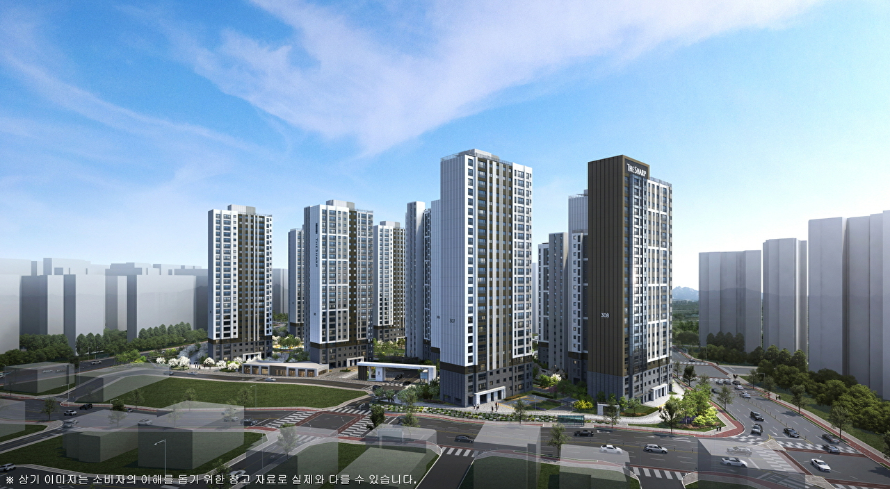 더샵 관저아르테 투시도 [사진=포스코이앤씨]