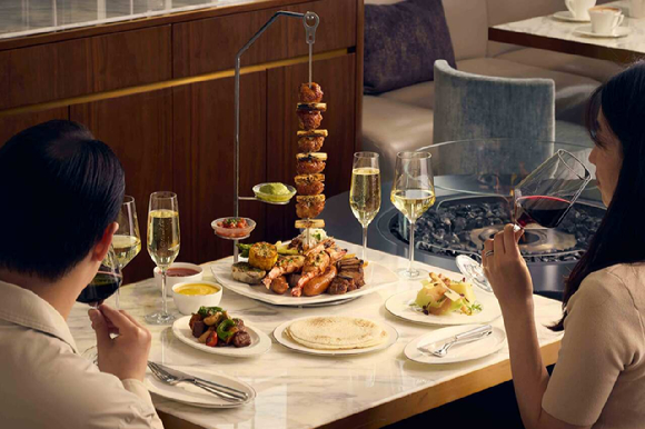 선셋 와인 플로우 [사진=파르나스 호텔 제주_]