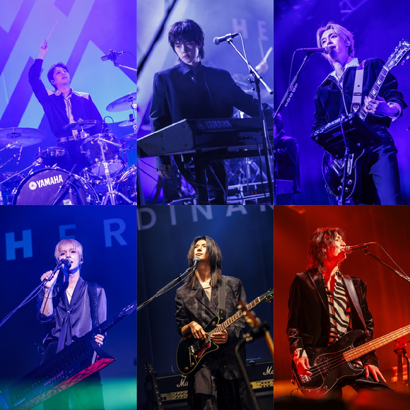 엑스디너리 히어로즈(Xdinary Heroes, XH)가 첫 일본 단독 콘서트를 통해 관객들을 만나고 있다. [사진=JYP엔터테인먼트, H.MIYAKE]