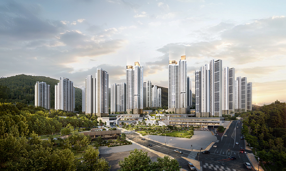 노원구 백사마을 조감도. [사진=서울시]