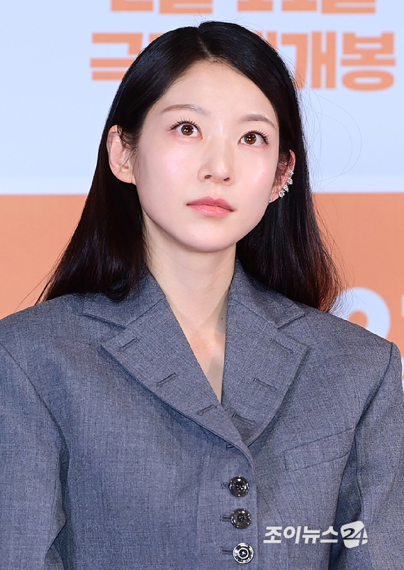 배우 공승연이 29일 오후 서울 CGV 용산아이파크몰에서 열린 영화 '넘버원'(감독 김태용) 언론시사회에 참석하고 있다. [사진=정소희 기자]