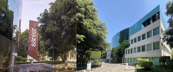 멕시코 산페르 본사 전경. [사진=한미약품]