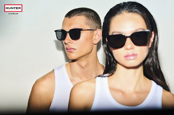 CJ온스타일 헌터(HUNTER) 아이웨어 화보. [사진=CJ온스타일]