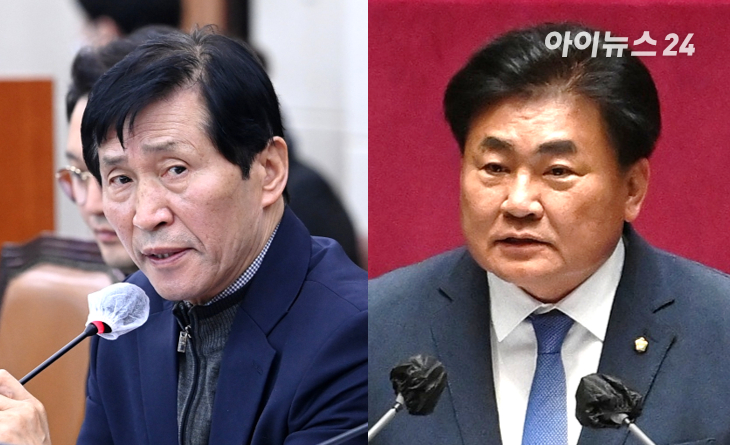 왼쪽부터 더불어민주당 이영학&middot;소병훈 의원 [사진=최기철 기자]