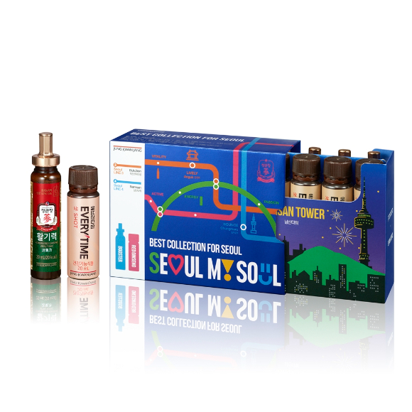 정관장X서울시 컬래버레이션 제품 '베스트 컬렉션 포 서울' 이미지. [사진=KGC인삼공사]