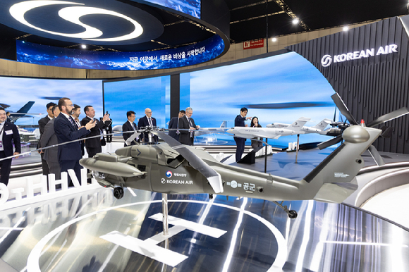 대한항공 ADEX 2025 전시관 [사진=대한항공]