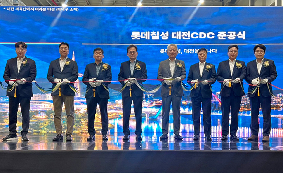 대전 자동화물류센터 전경. [사진=롯데칠성음료]