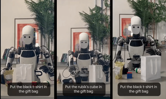 미국 휴머노이드 로봇 기업 피규어AI의 '피규어02'가 수건을 개는 모습. [사진=링크드인]