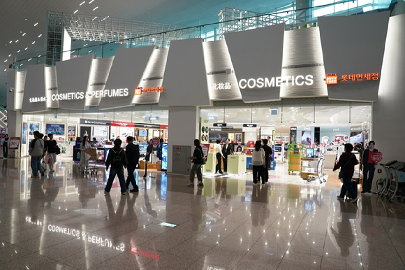 인천공항 롯데면세점 전경. [사진=롯데면세점]