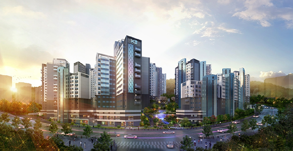 흑석리버파크자이 투시도 [사진=GS건설]