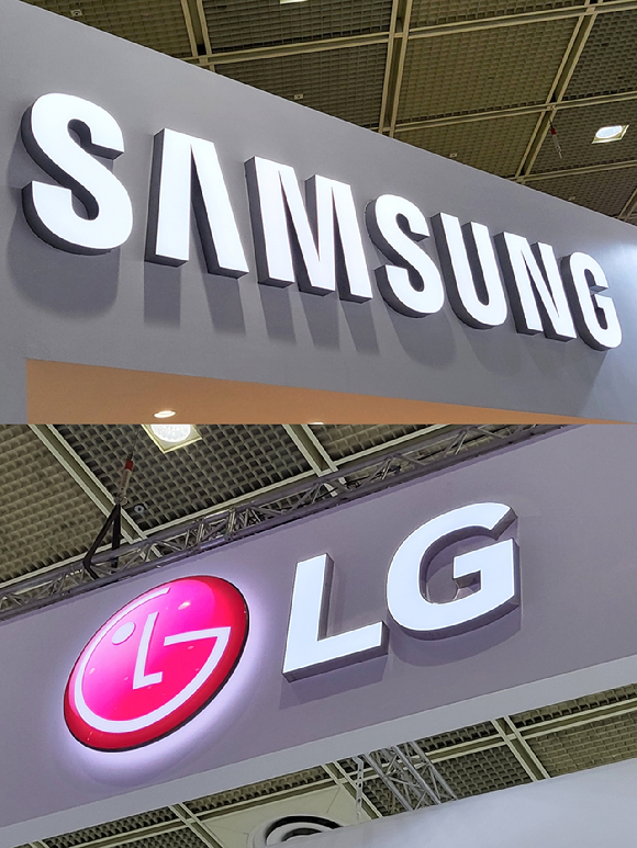 CES 2026의 TCL 부스 입구. [사진=박지은 기자]