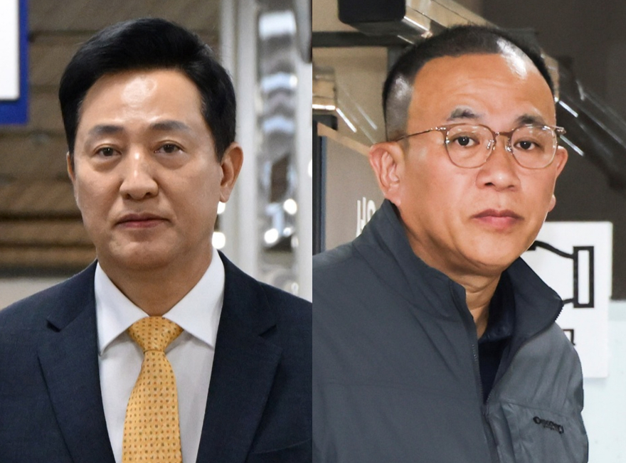 오세훈 서울시장(왼쪽), 명태균씨 [사진=아이뉴스24DB]