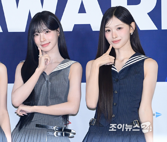 그룹 리센느(RESCENE)가 27일 경기 고양시 킨텍스에서 열린 2026 케이 월드 드림 어워즈(K WORLD DREAM AWARDS)' 블루카펫에 참석하고 있다. [사진=정소희 기자]