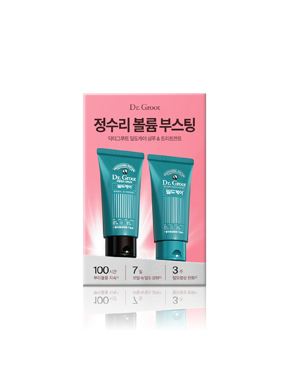 닥터그루트 밀도케어 샴푸&트리트먼트. [사진=LG생활건강]