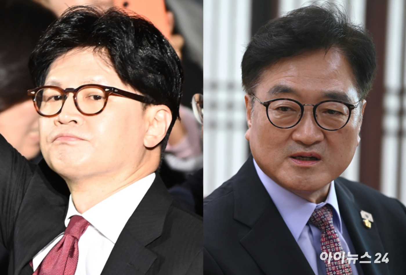 한동훈 전 국민의힘 대표, 우원식 국회의장 [사진=아이뉴스24DB]